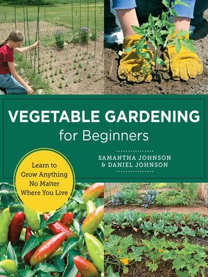 cover image of Vegetable Gardening for Beginners